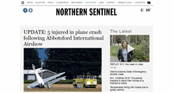 Desktop Screenshot of northernsentinel.com